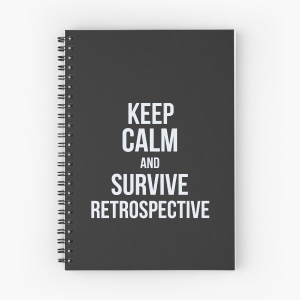 Item preview, Developer Keep Calm and Survive Retrospective designed and sold by bliptee.