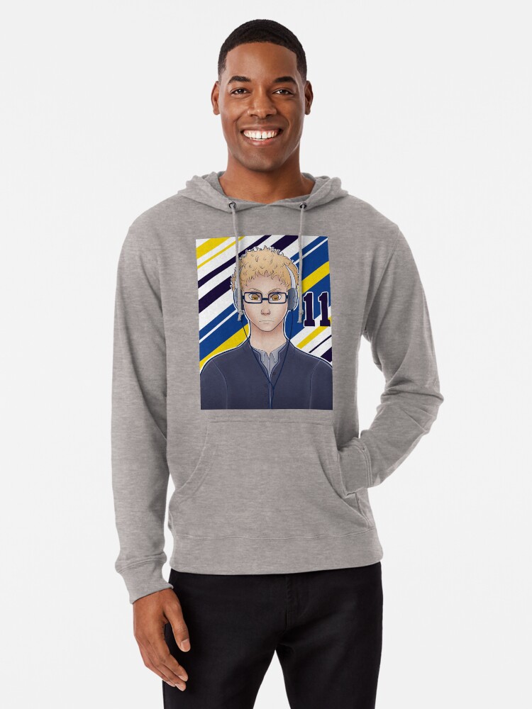 kei tsukishima  leichter hoodie