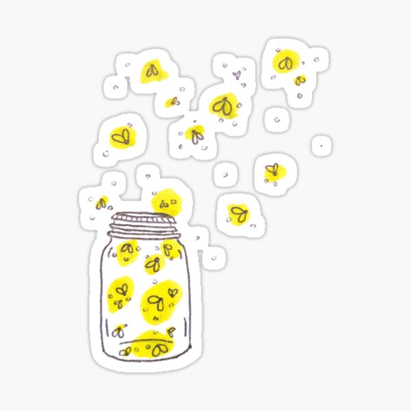 Item preview, mason jar of fireflies designed and sold by jessicaw0513.