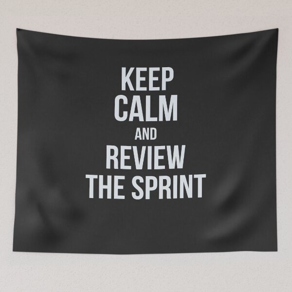 Item preview, Developer Keep Calm and Review the Sprint designed and sold by bliptee.