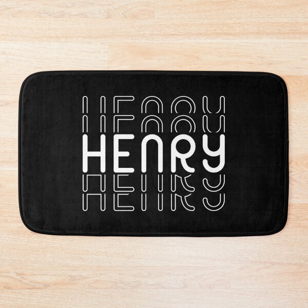 Item preview, Name Henry in Black and White Style designed and sold by Time-is-Money.