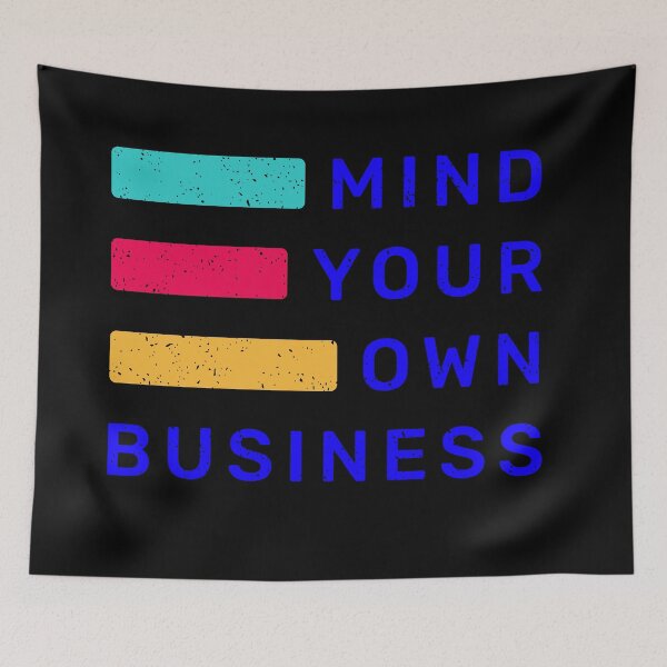 Item preview, Mind your business designed and sold by PickCreation.