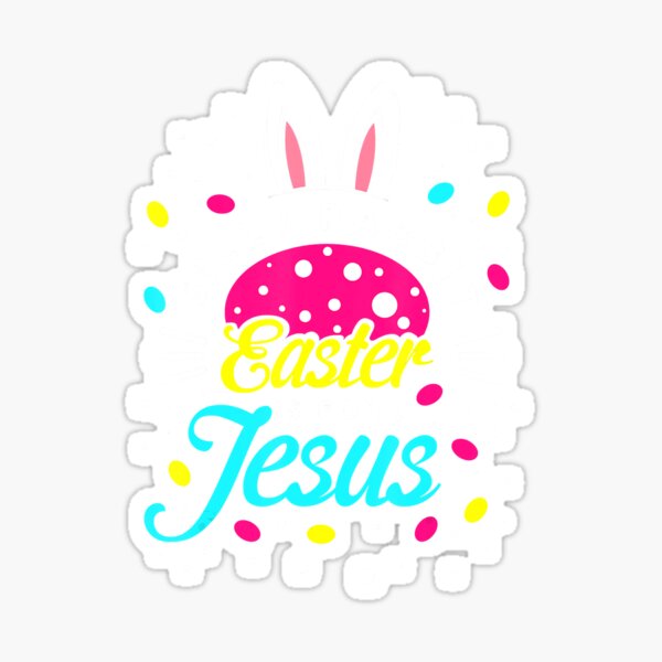 Item preview, Silly Rabbit Easter Is For Jesus Toddler Bunny Christians designed and sold by IceNiceIce.
