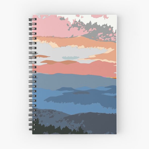 Item preview, Blue Ridge Mountains Sunset designed and sold by cocotoe.