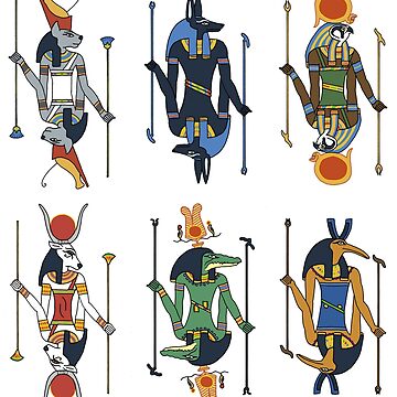Artwork thumbnail, Gods of Egypt by Chuck Whelon