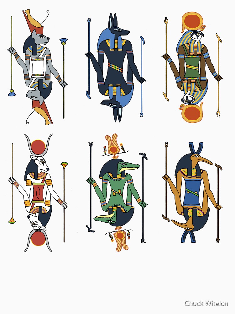 Thumbnail 7 of 7, Classic T-Shirt, Gods of Egypt designed and sold by MrChuckles.
