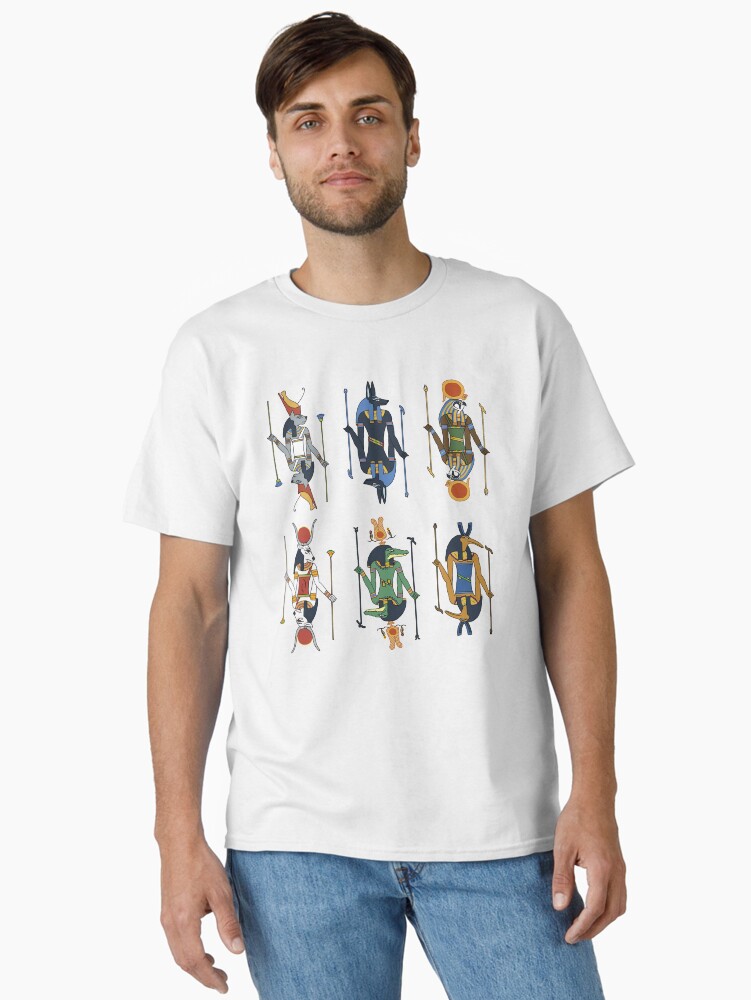 Thumbnail 1 of 7, Classic T-Shirt, Gods of Egypt designed and sold by MrChuckles.