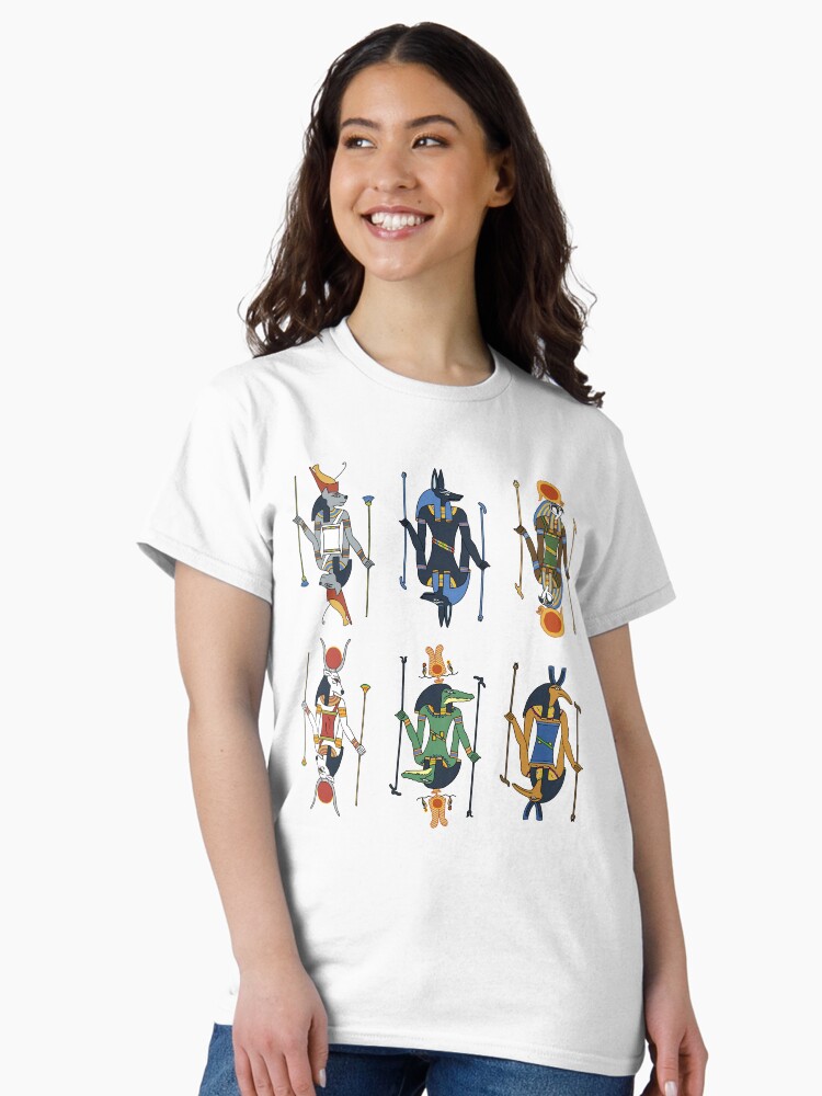 Thumbnail 2 of 7, Classic T-Shirt, Gods of Egypt designed and sold by MrChuckles.