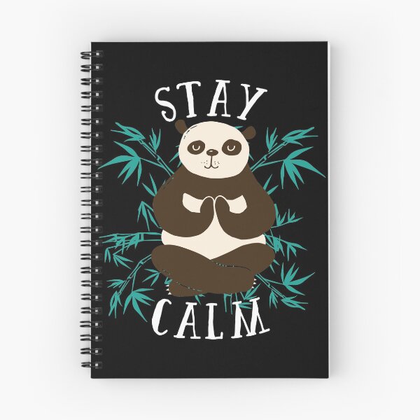 Item preview, Stay Calm Panda designed and sold by RealestDesigns.