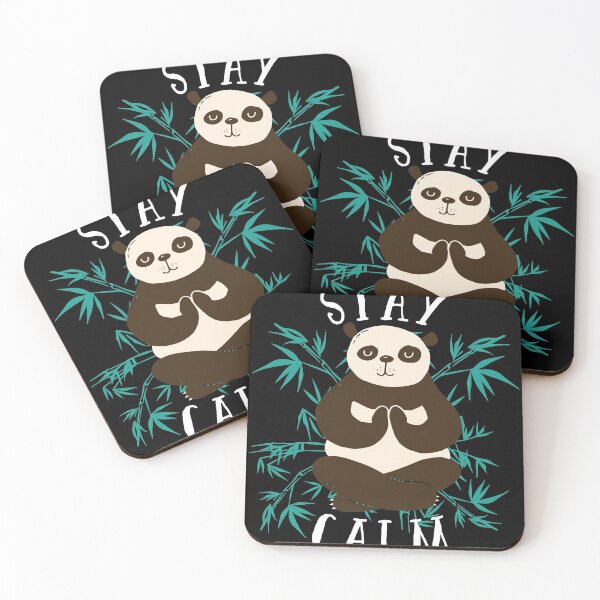 Item preview, Stay Calm Panda designed and sold by RealestDesigns.