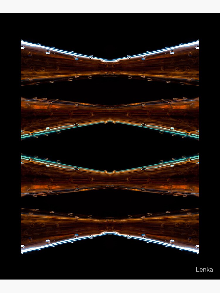 Ode to glass (13) / calendar title page by Lenka