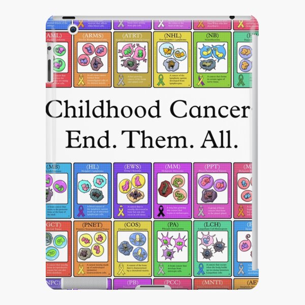 Childhood Cancers End Them All iPad Snap Case