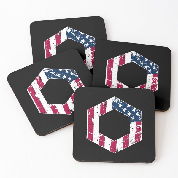 Item preview, Chainlink Cryptocurrency Patriotic USA 4th July Crypto LINK designed and sold by BtcSweatshirts.