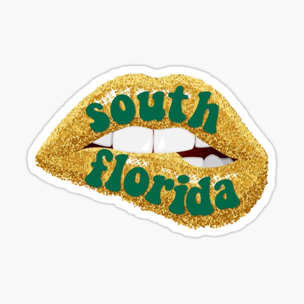 lips usf Sticker