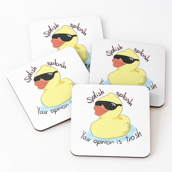 Item preview, Splish splash, your opinion is trash designed and sold by PalaceofPencil.
