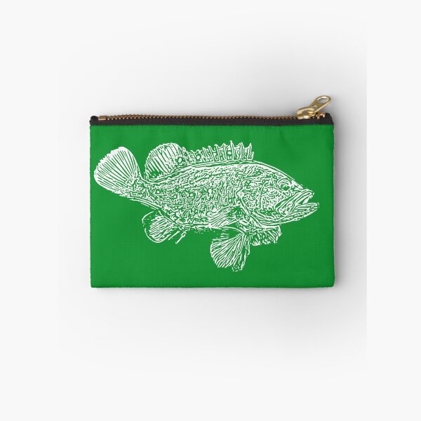 Item preview, Snowy Grouper White Print  designed and sold by designsasstultd.