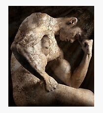 Alone with His Thoughts Photographic Print