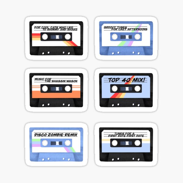 Groovy Tunes For Lazy Afternoons Sticker