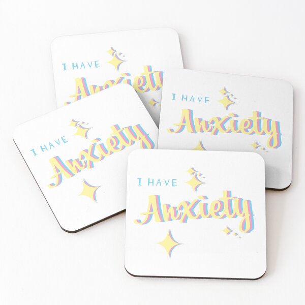 Item preview, I Have Anxiety Quote designed and sold by Melimalo.
