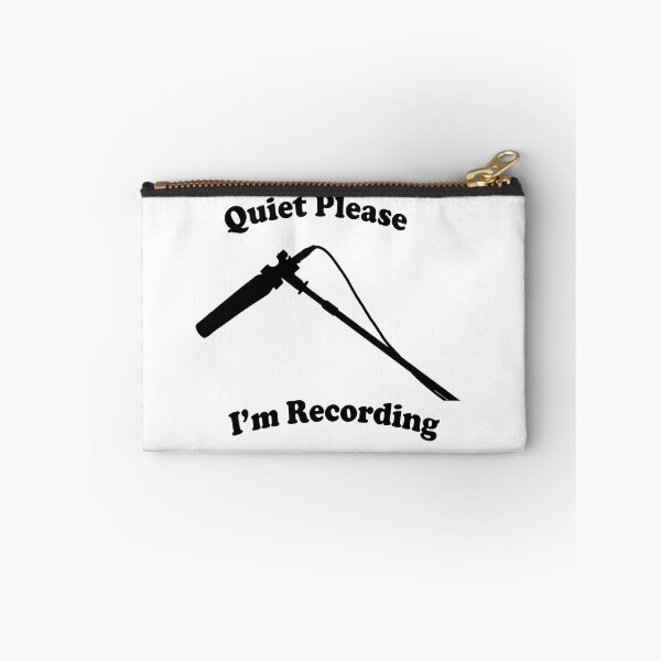 Item preview, Quiet Please Recording Boom Operator Sound Engineer designed and sold by DanLopesMerch.