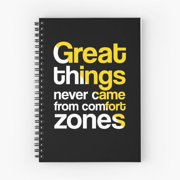 Item preview, Great Things never came from comfort zones designed and sold by PickCreation.