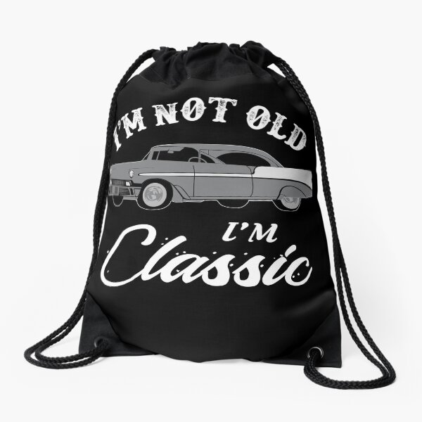 1956 Chevy Belair Drawstring Bag
