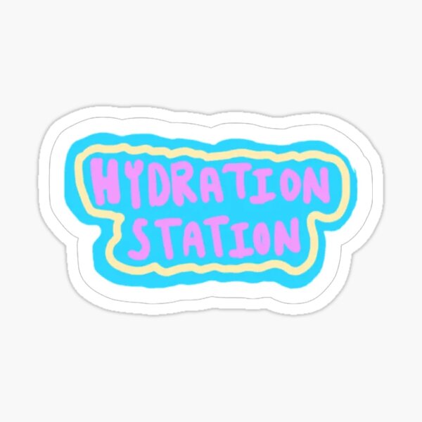 Hydration Station Sticker