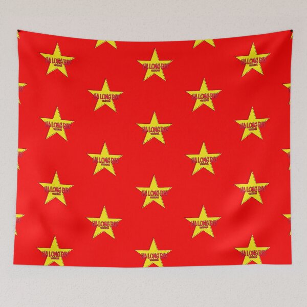 Item preview, Ha Long Bay Red - Vietnam Yellow Star designed and sold by agsduy.