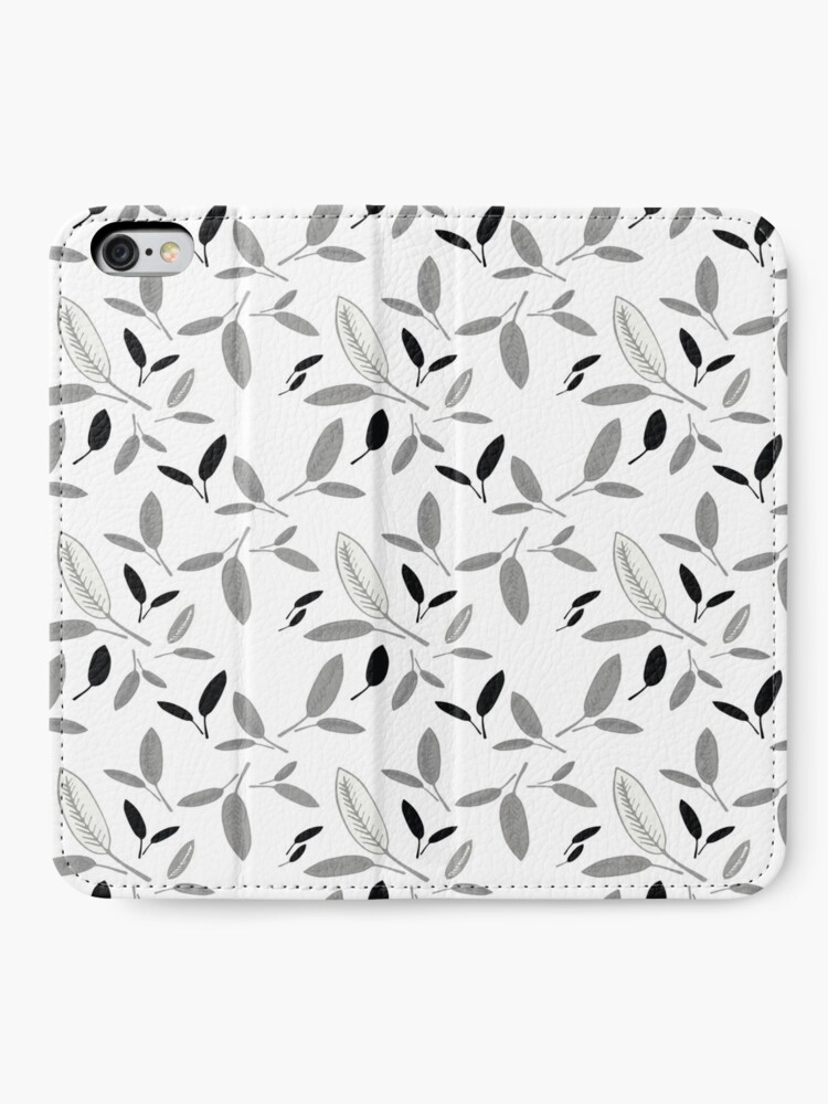 Alternate view of Shades of Leaf iPhone Wallet