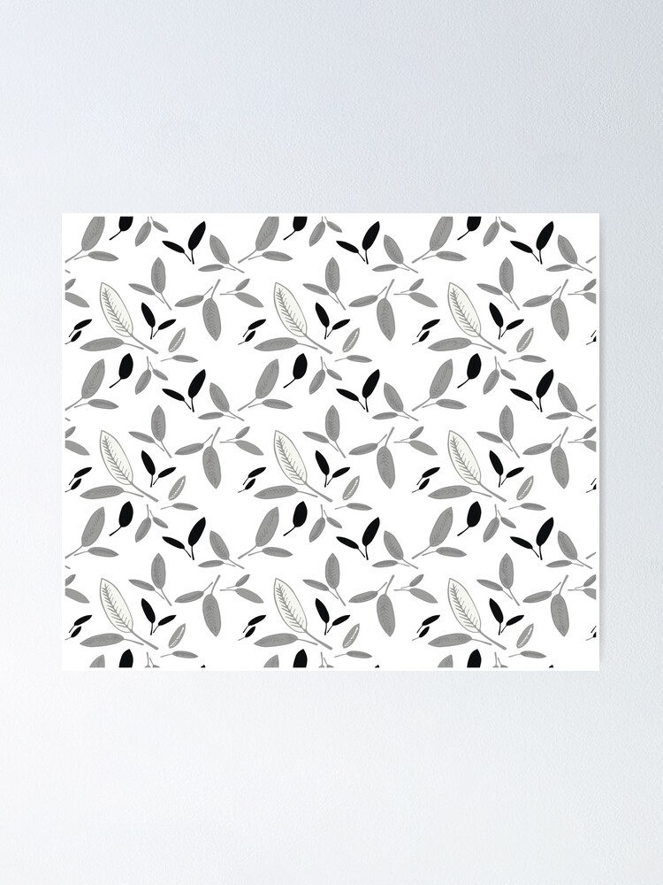 Alternate view of Shades of Leaf Poster