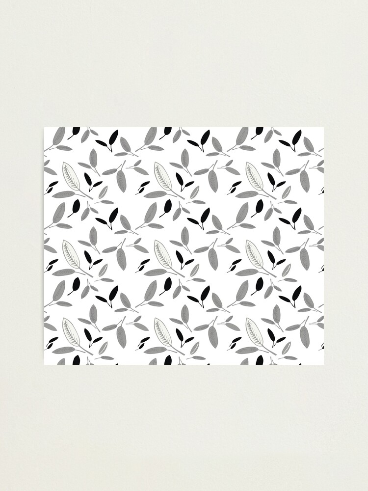 Alternate view of Shades of Leaf Photographic Print