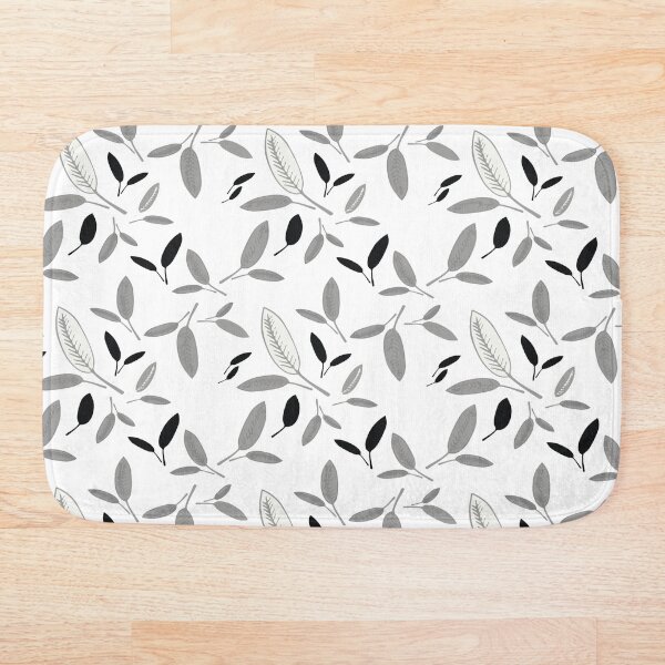 Shades of Leaf Bath Mat