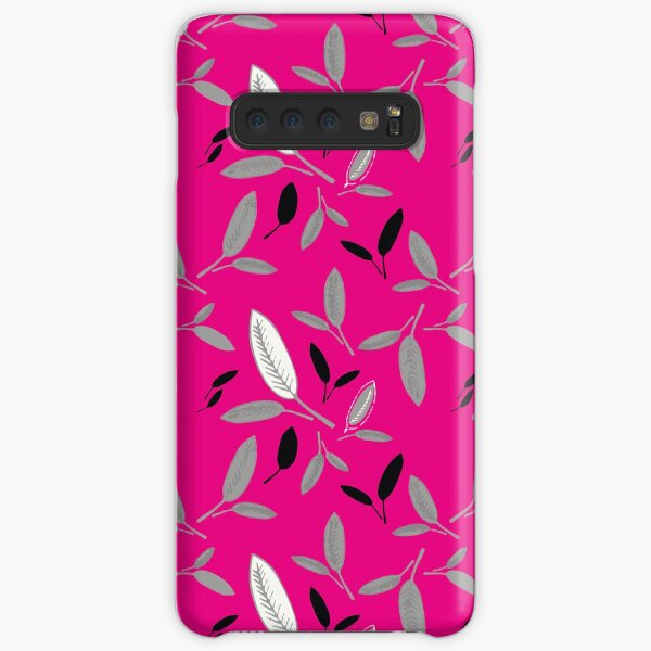 Fushcia Shades of Leaf Samsung Galaxy Snap Case