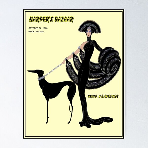 Item preview, HARPERS BAZAAR : Vintage 1923 Magazine Advertising Print designed and sold by posterbobs.