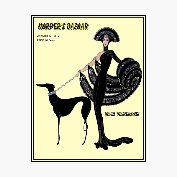 Item preview, HARPERS BAZAAR : Vintage 1923 Magazine Advertising Print designed and sold by posterbobs.