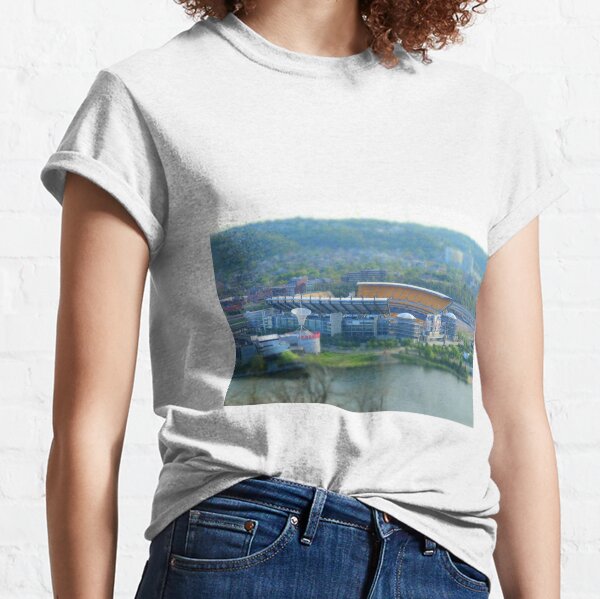 Printify Pittsburgh Heinz Field Cotton Crew Tee Shirt at YinzerShop