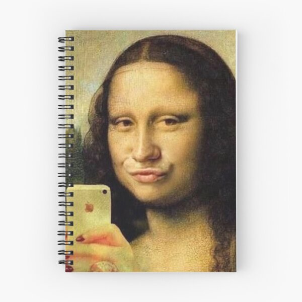 Item preview, But first let me take a selfie - Funny Mona Lisa selfie designed and sold by MindChirp.