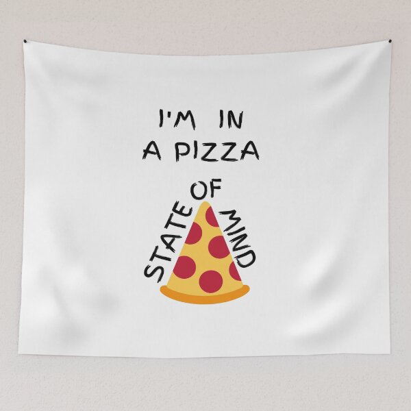 Item preview, Pizza, Pizza State Of Mind designed and sold by Laurelbdesigns.