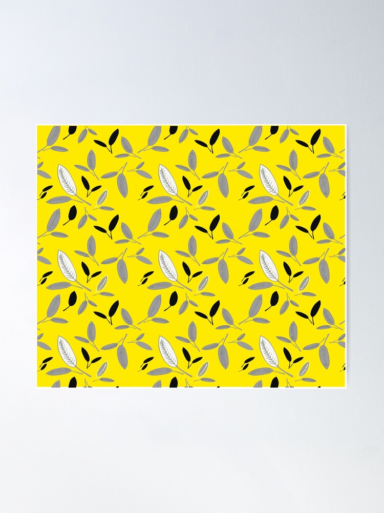 Alternate view of Yellow Shades of Leaf Poster