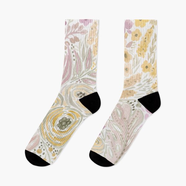 Item preview, Watercolor . Flower meadow . 1 designed and sold by fuzzyfox.