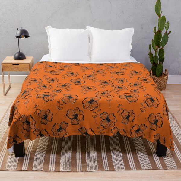 Exuberance Pretty Pansy Throw Blanket
