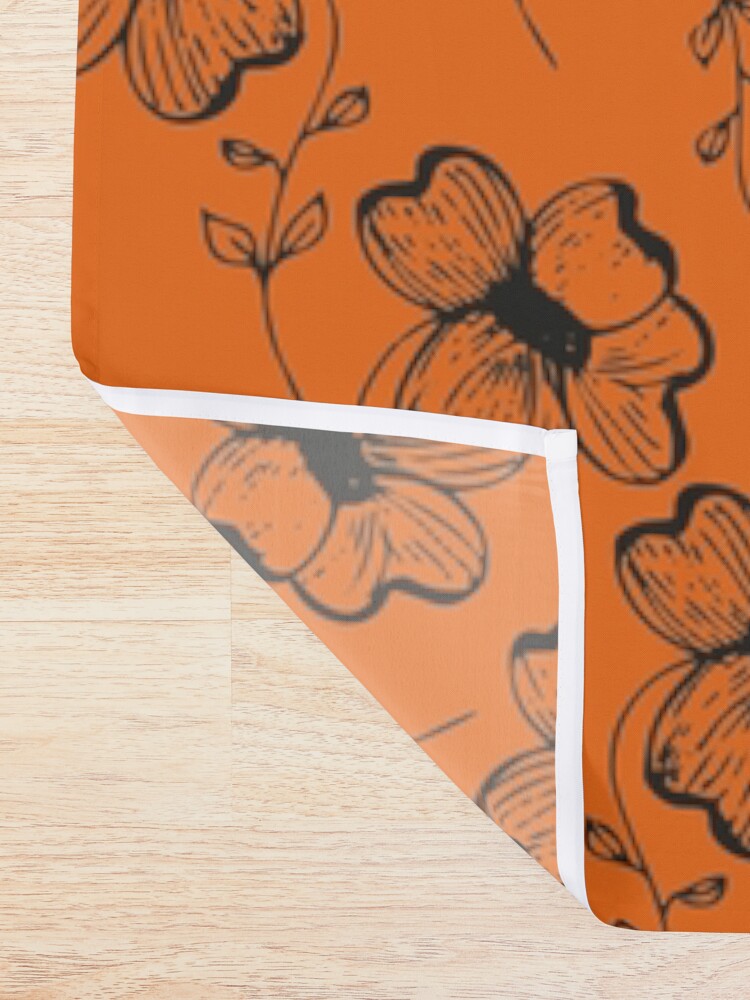 Alternate view of Exuberance Pretty Pansy Shower Curtain