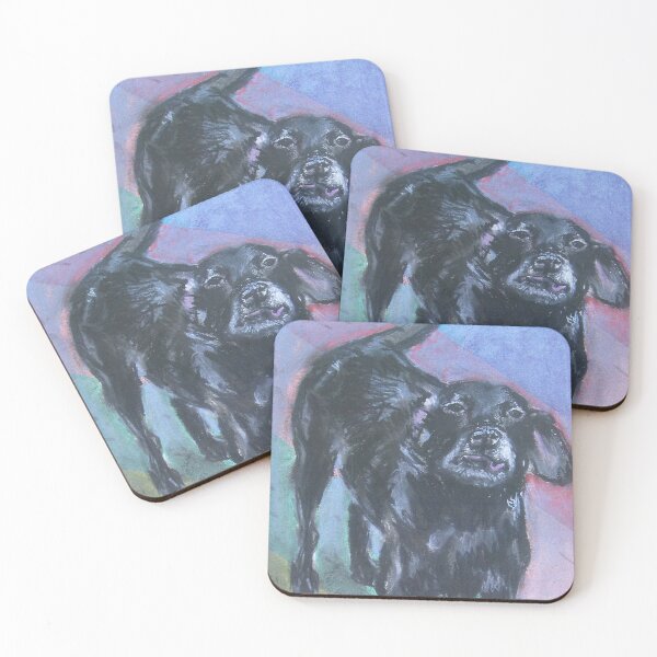 Item preview, RAINBOW BLACK LAB PUP designed and sold by hdettman.