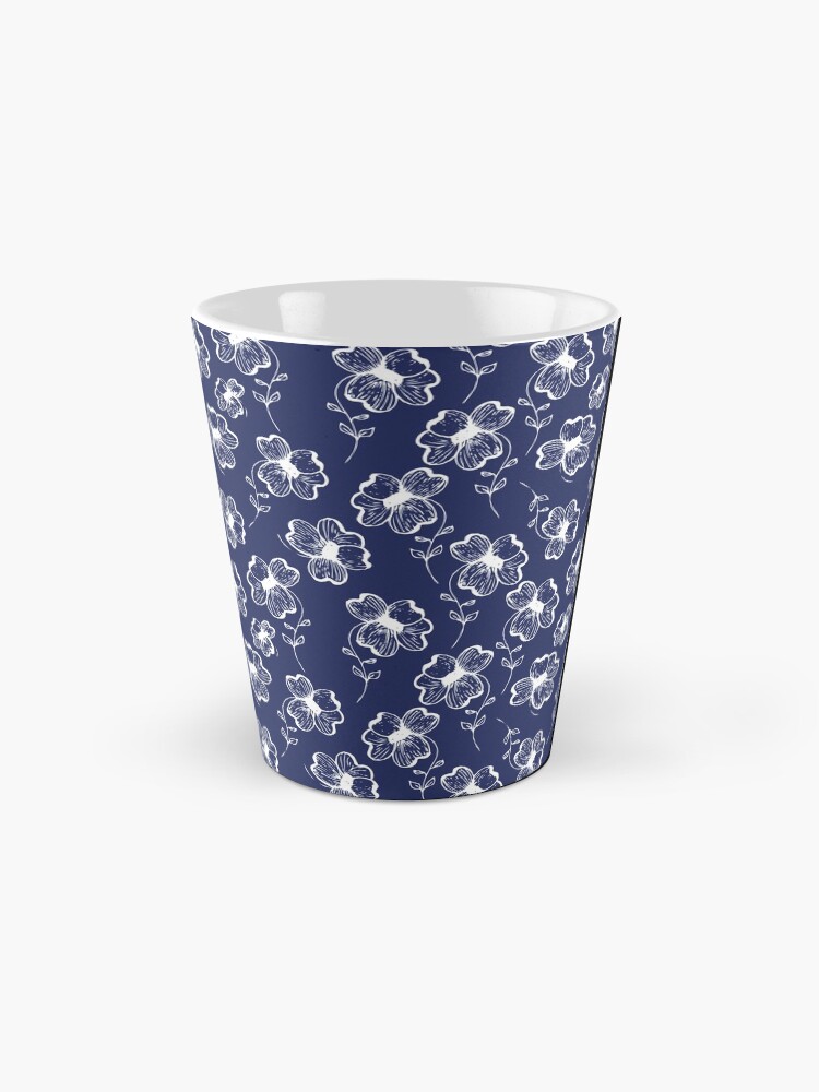 Alternate view of True Blue Pretty Pansy Mug