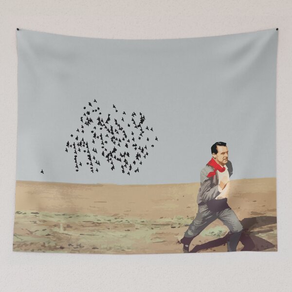 Item preview, The Birds - North By Northwest Crossover designed and sold by edgy-tees.