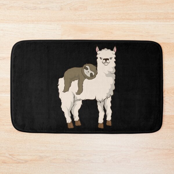 Item preview, Sloth Riding Llama Adorable Fluffy Lama & Sloth designed and sold by perfectpresents.