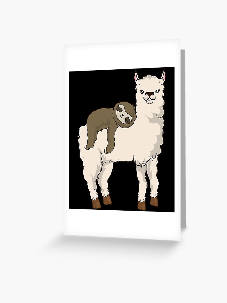 No Problem Llama Greeting Card for Sale by TheShirtYurt