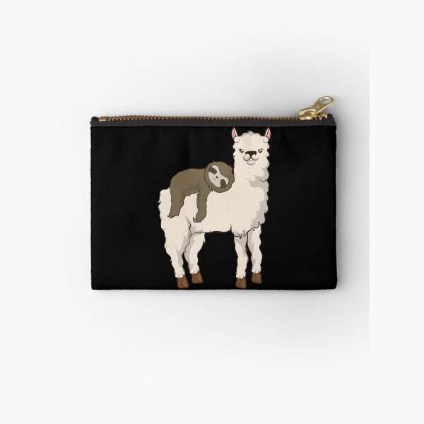 Item preview, Sloth Riding Llama Adorable Fluffy Lama & Sloth designed and sold by perfectpresents.