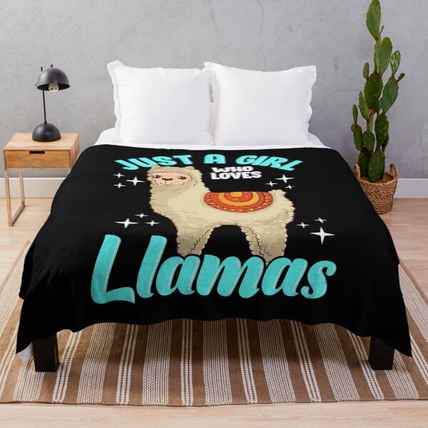 Item preview, Funny Just A Girl Who Loves Llamas Cute Llama designed and sold by perfectpresents.