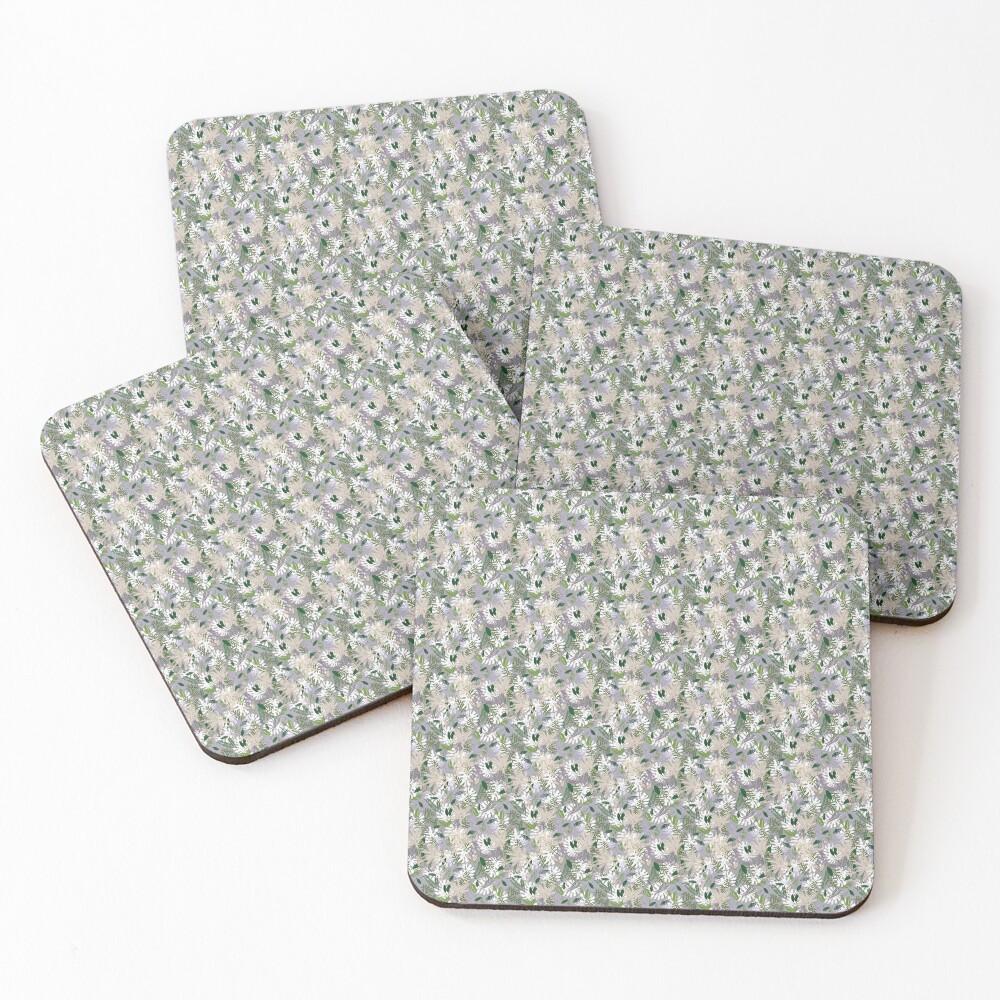 Whispy Botanicals Lavender Coasters (Set of 4)